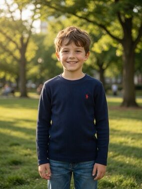 POLO - Boys - Size 7 - Long Sleeve